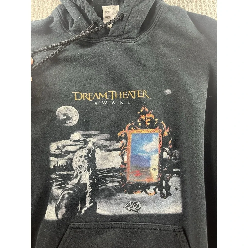 Dream Theater Band Hoodie Awake Album Tour Concert Pullover Mens‎ Medium
